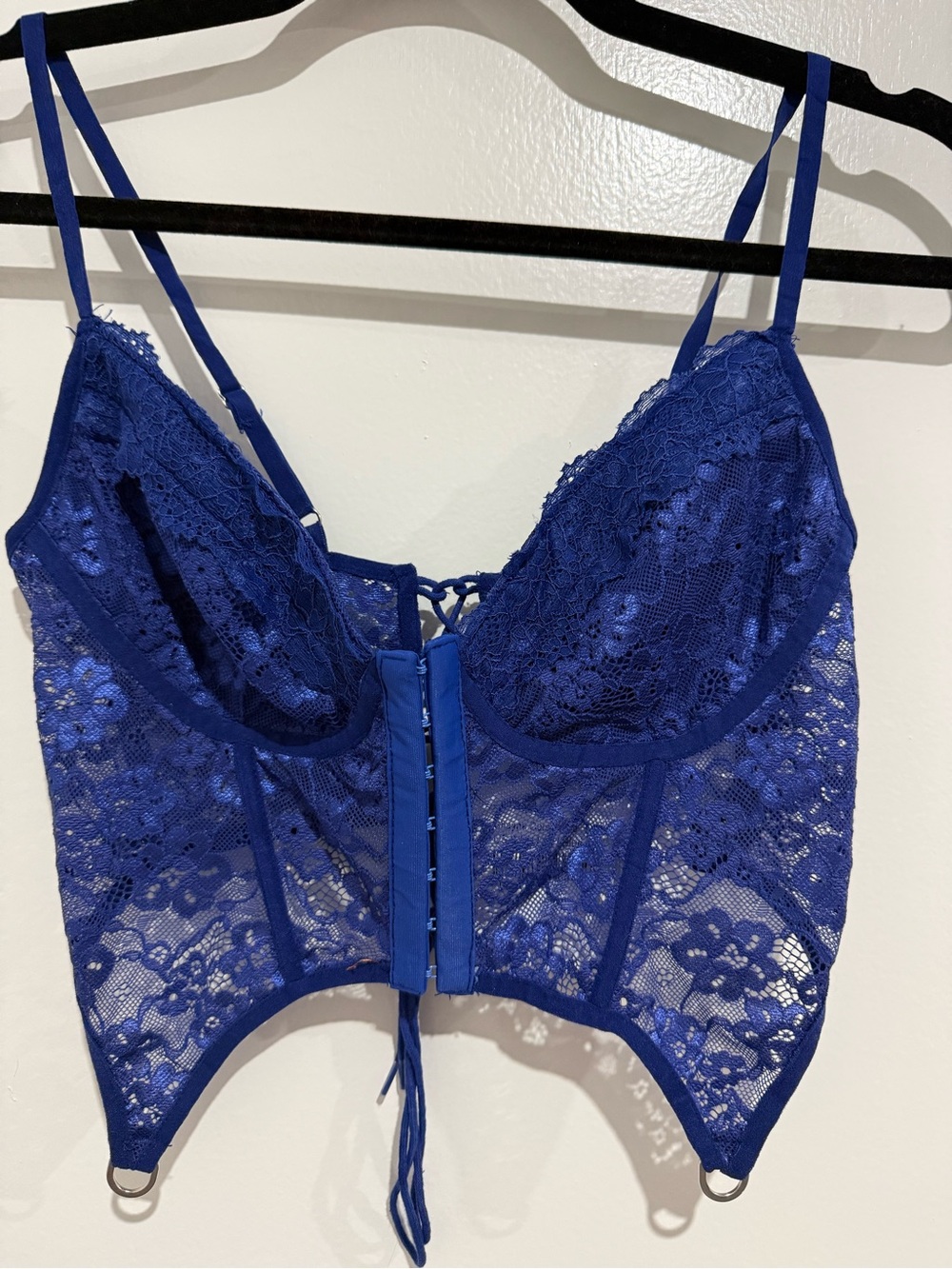 Lace corset top